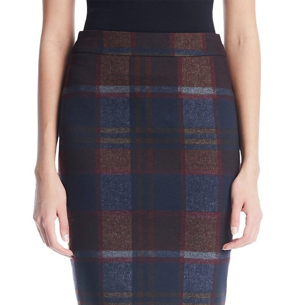 The Keira Coated Pencil Skirt XS
